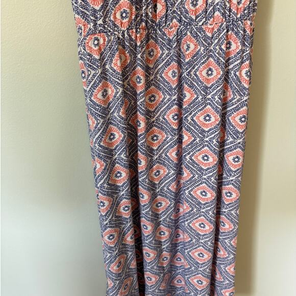 Boden Jersey dress, Geometric Summer Size 12L - Picture 5 of 9